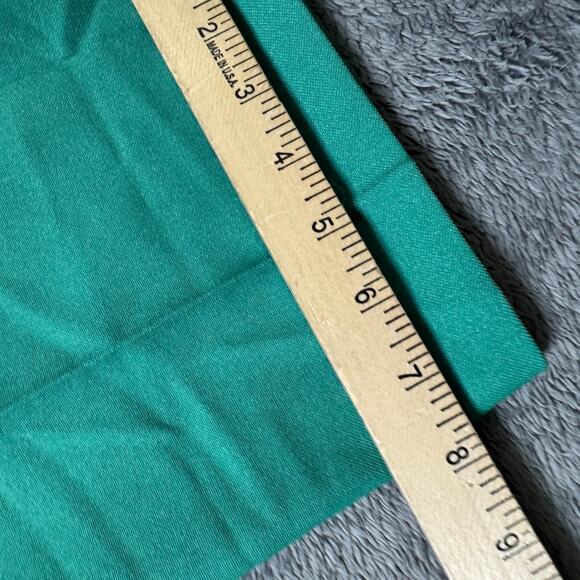 Vintage 90s Bend Over Levis Pants NWT Womens 18 Green Pull On Tapered Leg Formal - Picture 8 of 12